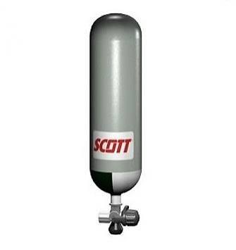 3M Scott, SCBA Cylinder Steel, 6L, 200-Bar