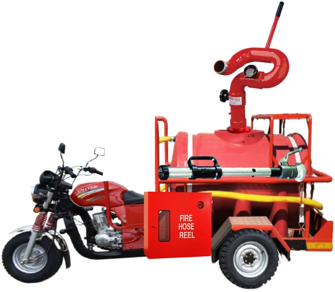 Auto Foam Responder 500 Litre – Mobile Firefighting Foam Unit