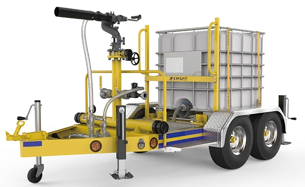 Foam Monitor Trailer 10000L – Mobile Firefighting System