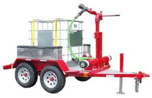 Foam Monitor Trailer Capacity 150000 – Industrial Firefighting System