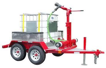 Foam Monitor Trailer Capacity 150000 – Industrial Firefighting System