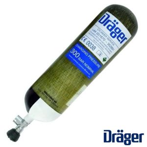 SCBA Cylinder Fiber, Dräger, 6.8L, 300-Bar