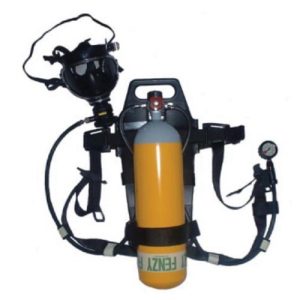 Self-contained breathing apparatus, firefighter SCBA